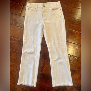 Velvet Women’s Cream Straight Jeans